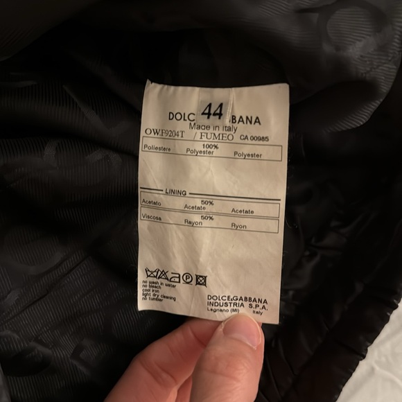 Dolce & Gabbana Authentic Luxury Jacket | EU 44 / US 8 | Iconic Designer Piece - Picture 13 of 16
